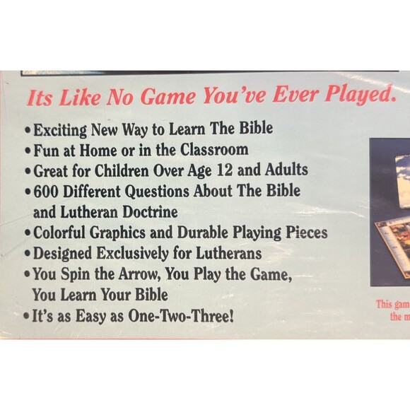 The Family Bible Game for Lutherans [Board Game] Home Bible  The Family Bible Game for Lutherans [Board Game] Home Bible & Classroom Study